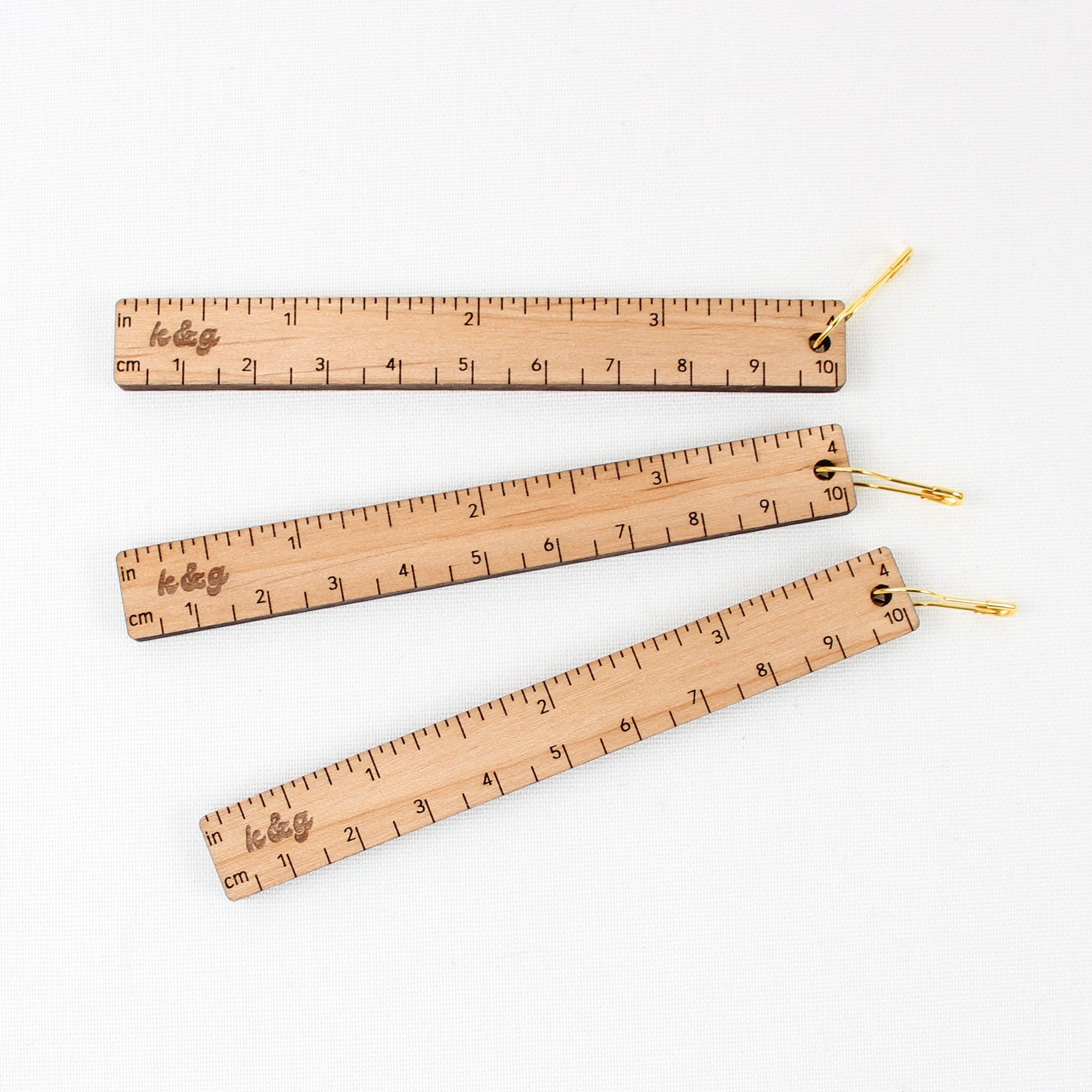 4" Wooden Ruler