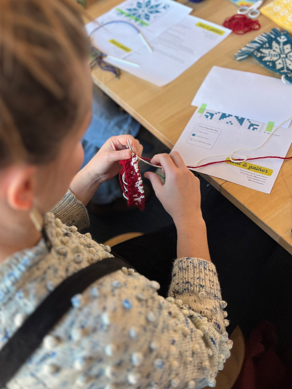 October 24: Knitting 2.0 - How to Read a Pattern and Meet Gauge
