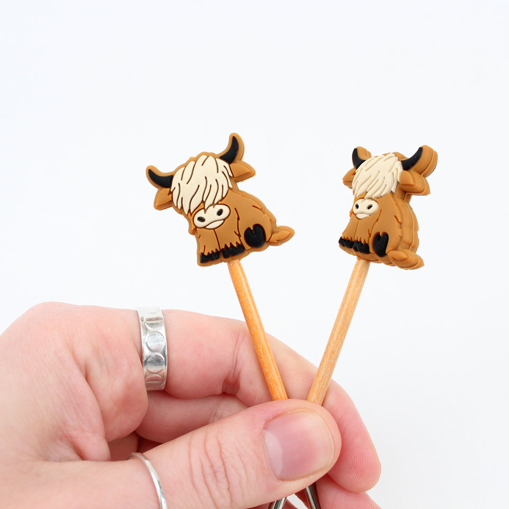 Highland Cow Needle Stoppers