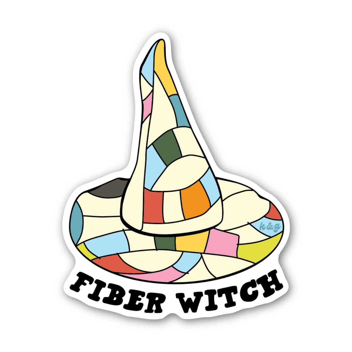 Fiber Witch Stickers