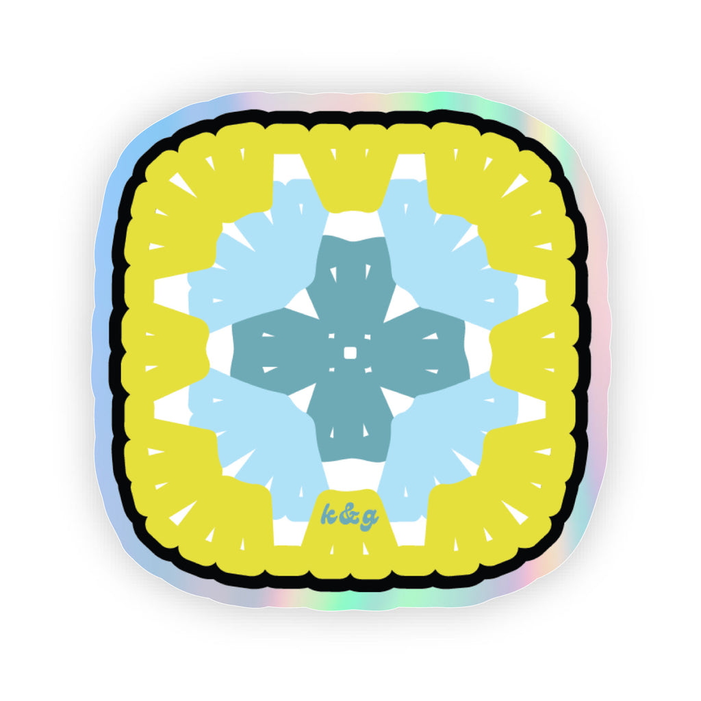 Granny Square Stickers