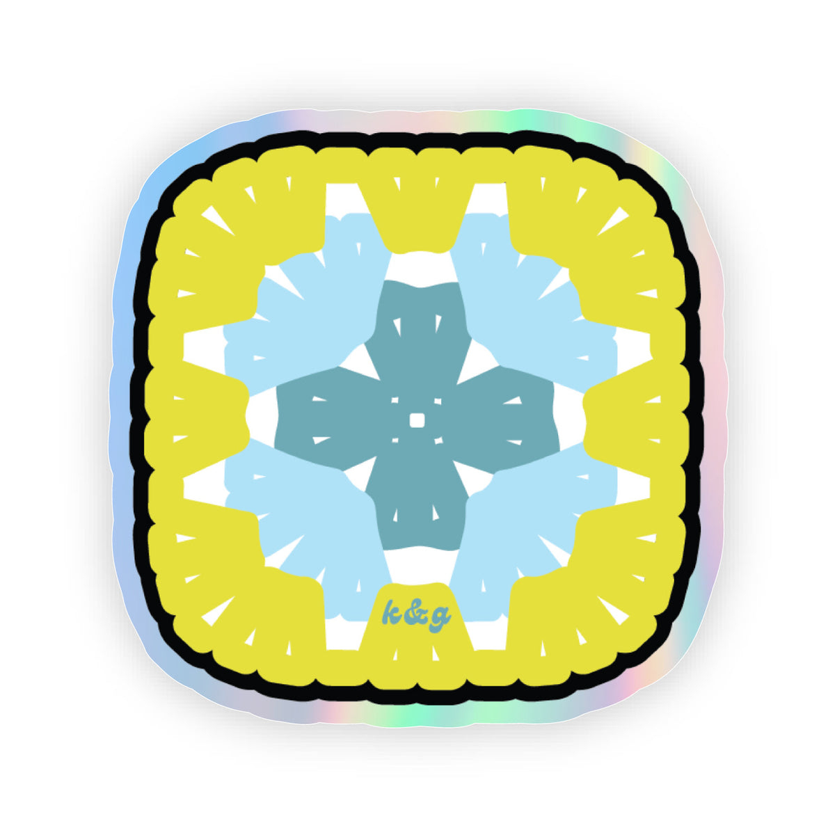 Granny Square Stickers