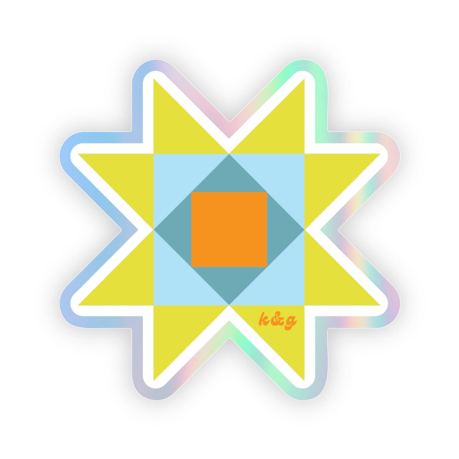 Quilt Star Stickers