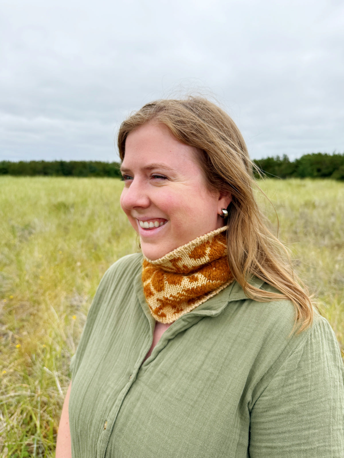 The Karine Cowl - Digital Knitting Pattern