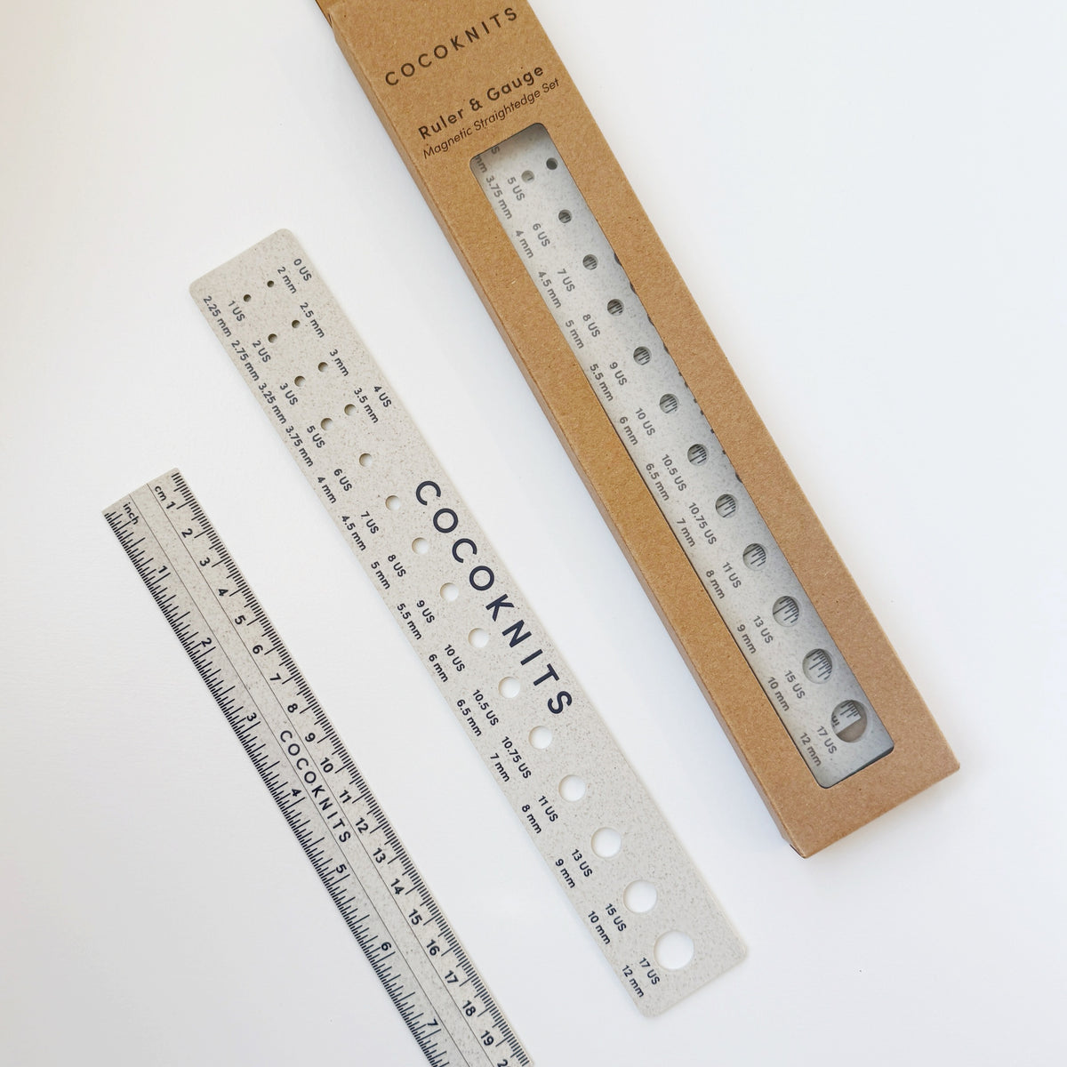 Cocoknits Magnetic Ruler Set