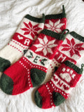 Scandi Christmas Stocking - Digital Knitting Pattern