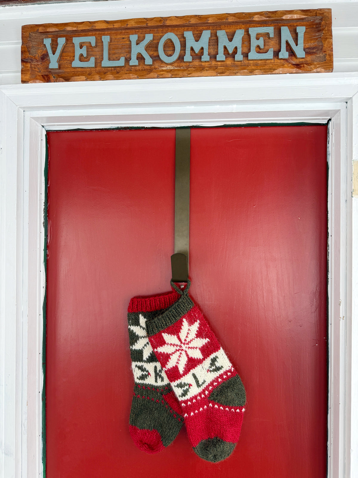 Scandi Christmas Stocking - Digital Knitting Pattern