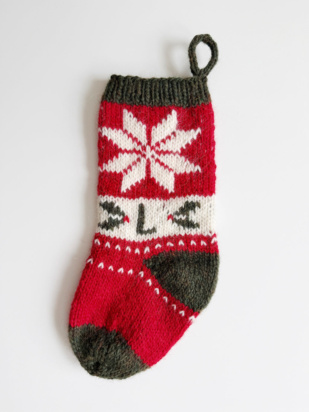 Scandi Christmas Stocking - Digital Knitting Pattern