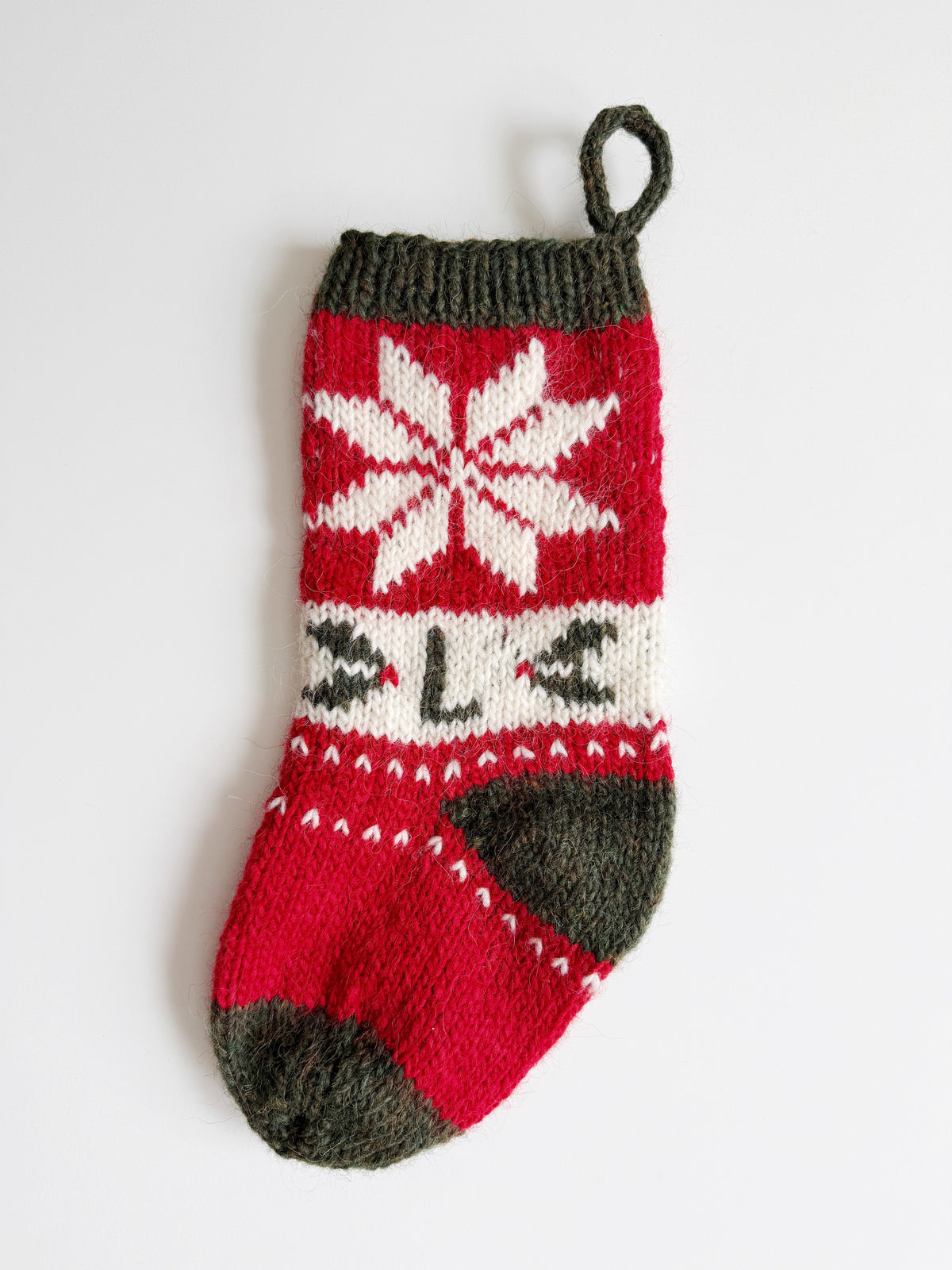 Scandi Christmas Stocking - Digital Knitting Pattern