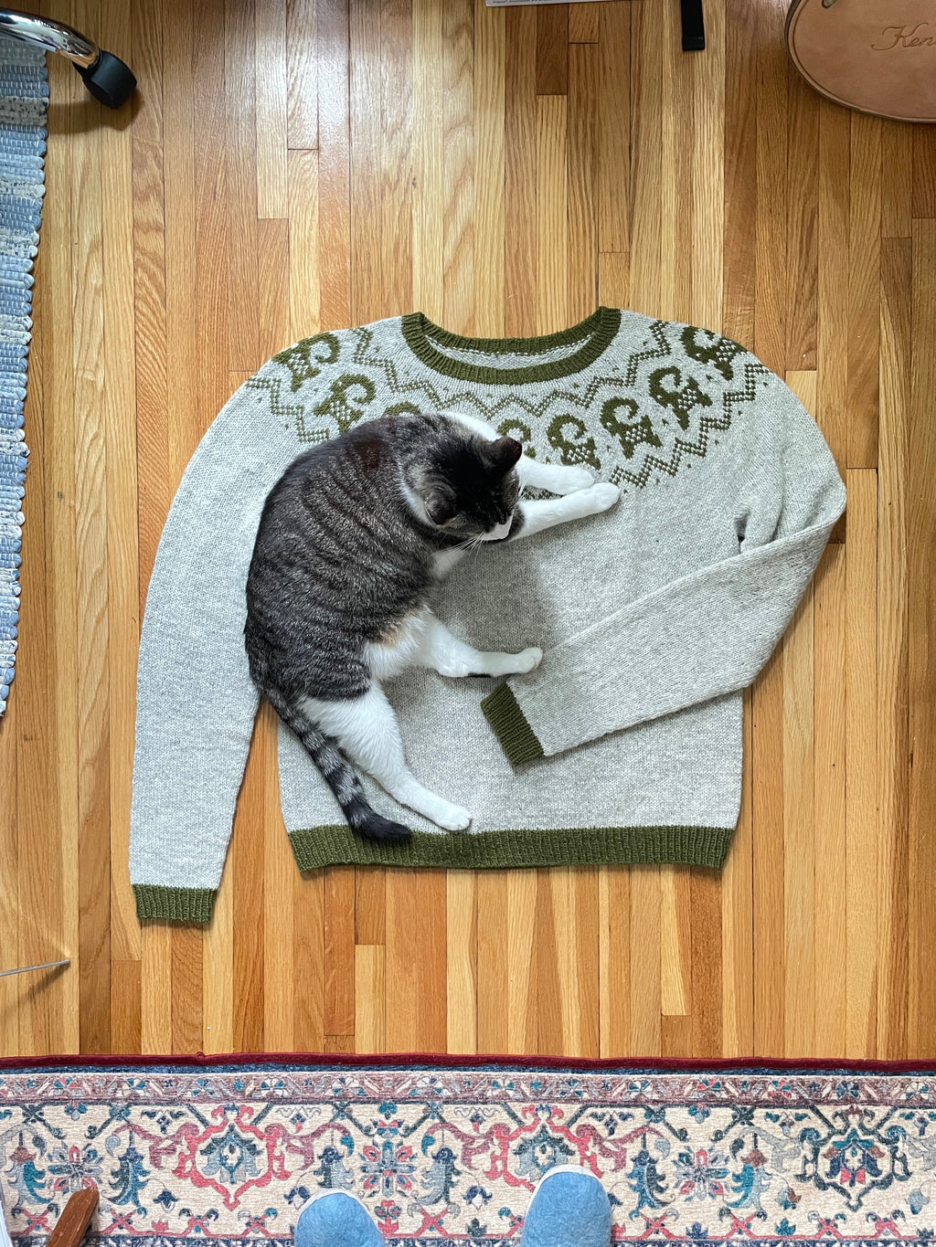 The Julbock Sweater - Digital Knitting Pattern