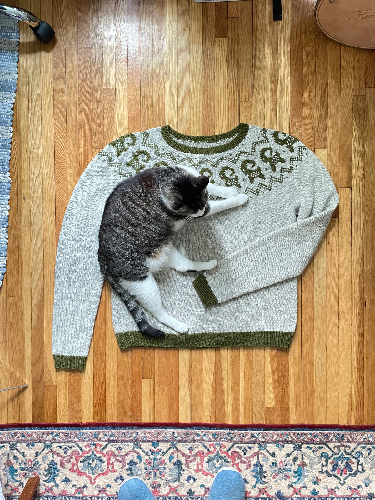 The Julbock Sweater - Digital Knitting Pattern