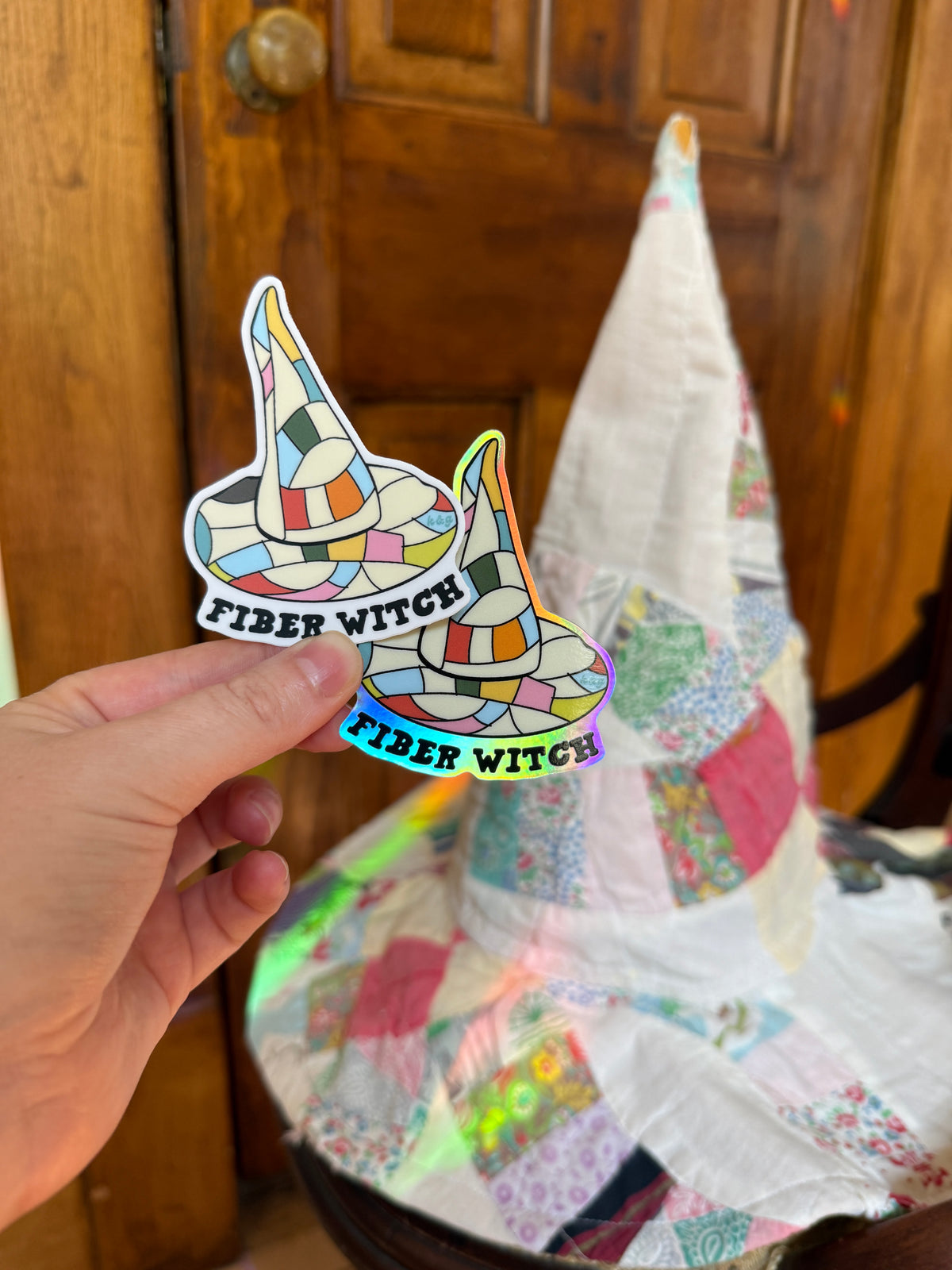 Fiber Witch Stickers