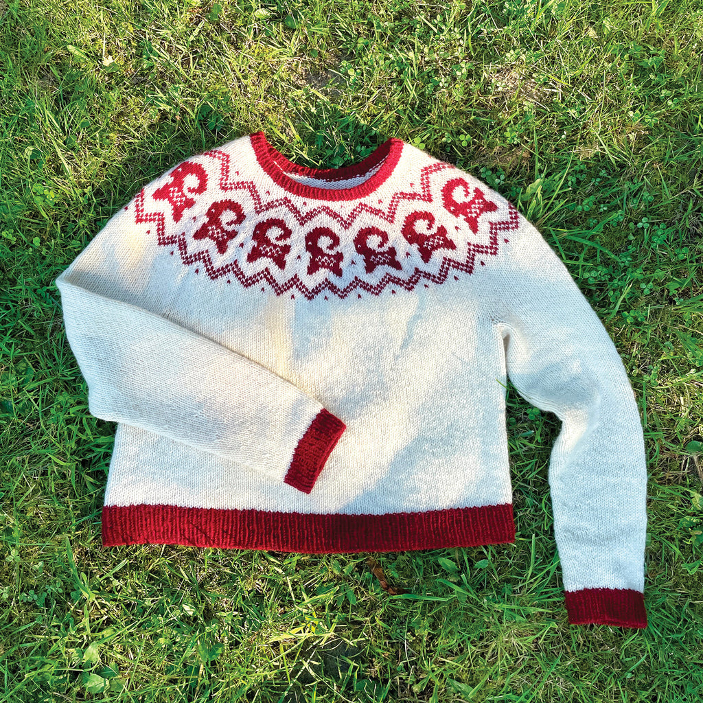 The Julbock Sweater - Digital Knitting Pattern