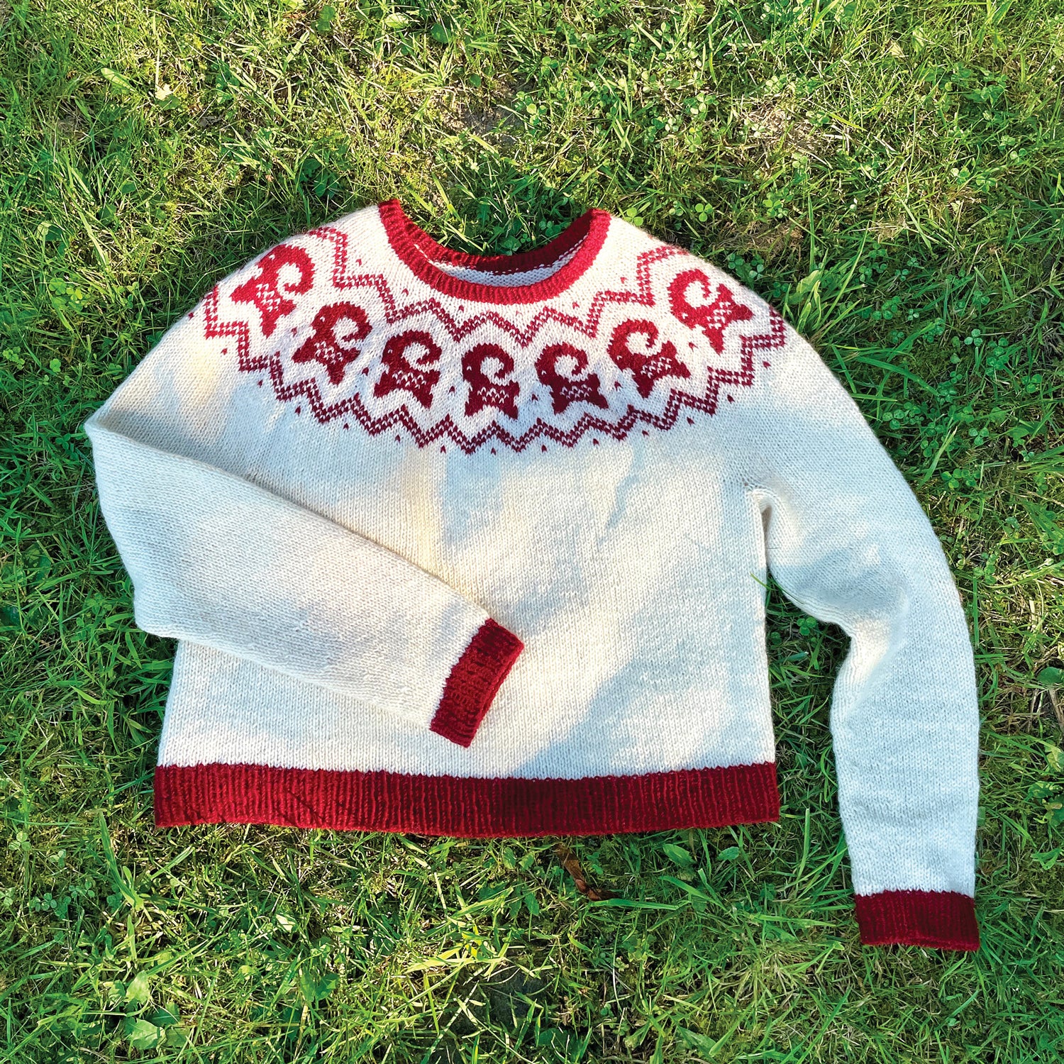 The Julbock Sweater - Digital Knitting Pattern