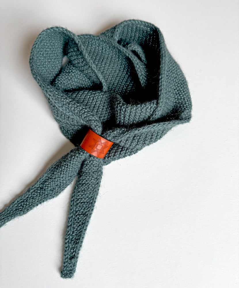 Leather Scarf Tie