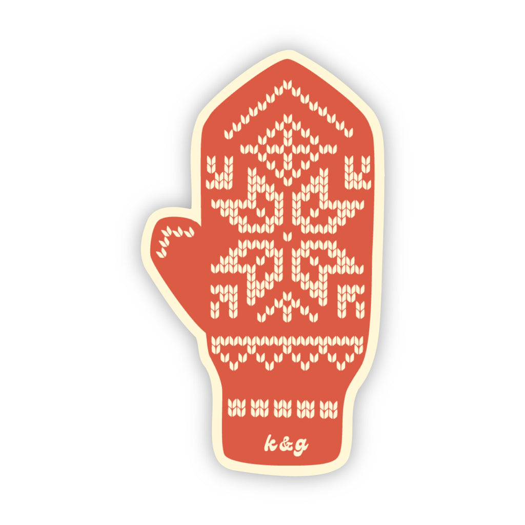 Norwegian Mitten Stickers
