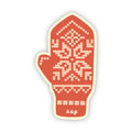 Norwegian Mitten Stickers