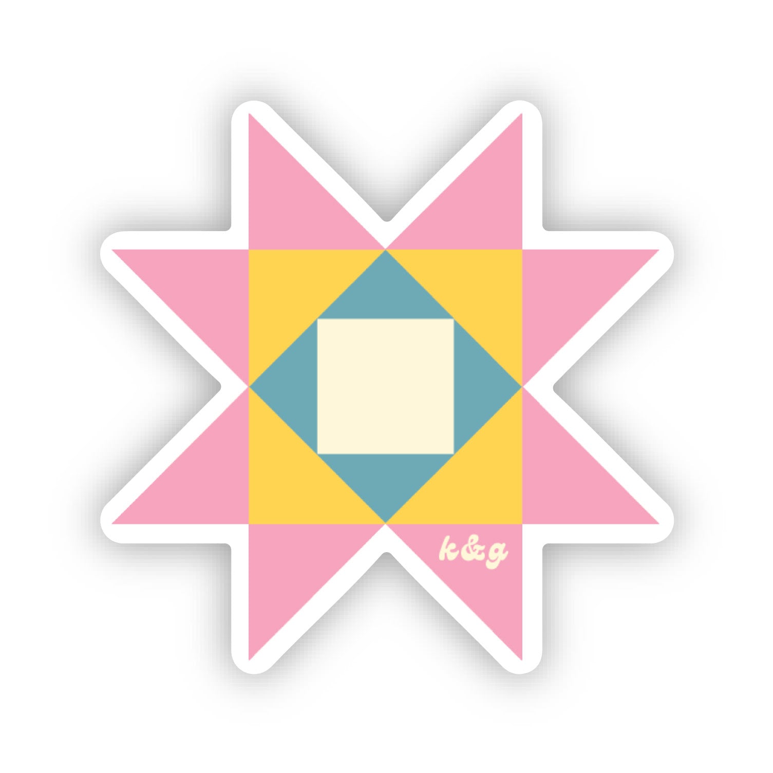 Quilt Star Stickers