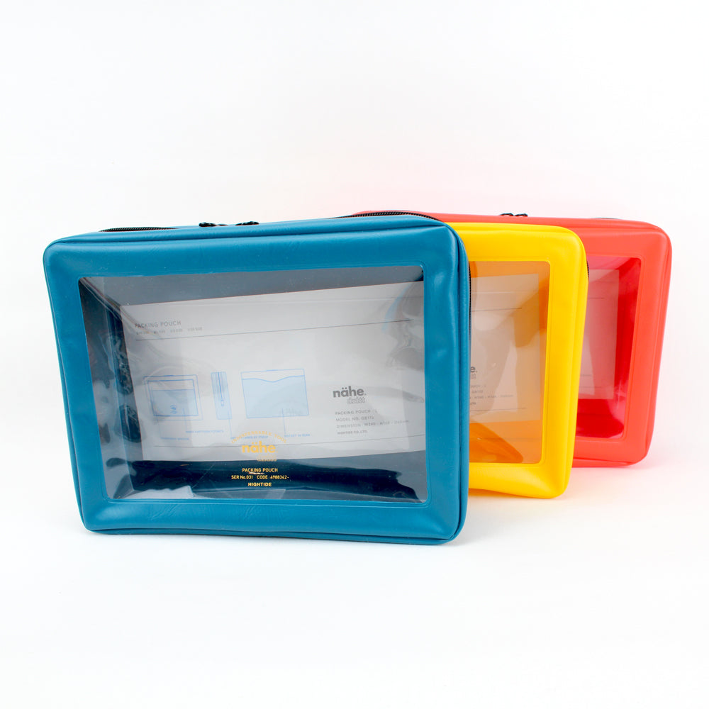 Clear Front Packing Project Pouch