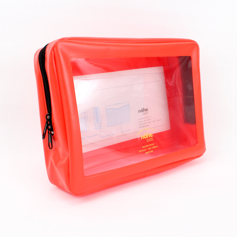 Clear Front Packing Project Pouch